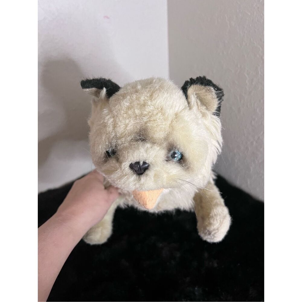 Vintage Plush Stuffed Himalayan Cat Kitty Wallace Berrie Avanti